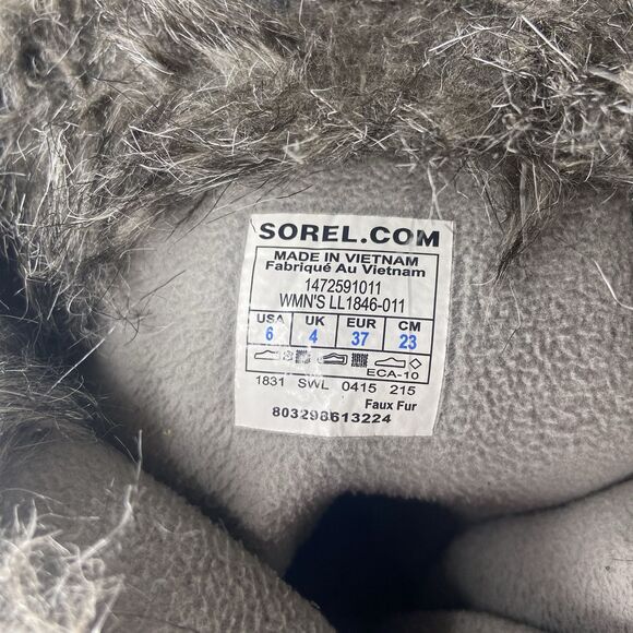 Sorel Women's Boots Size 6 Tofino II Waterproof Insulated Winter Black Stone - Picture 2 of 11